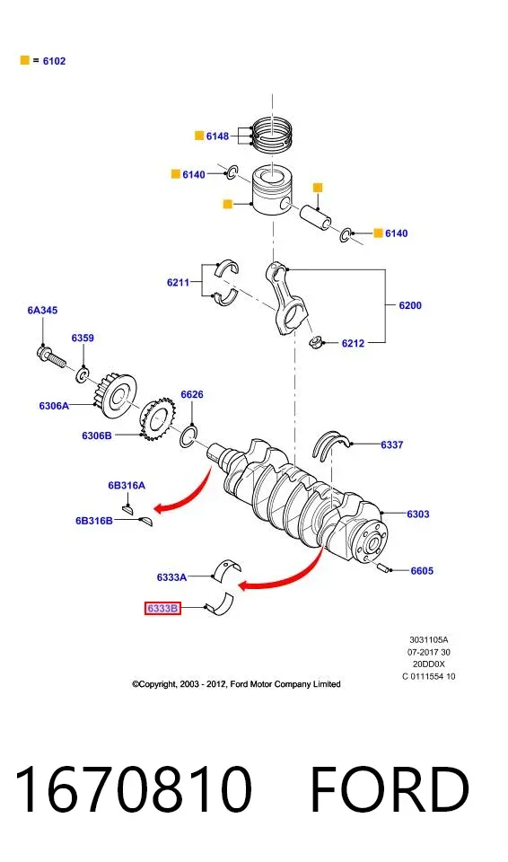  1670810 Ford