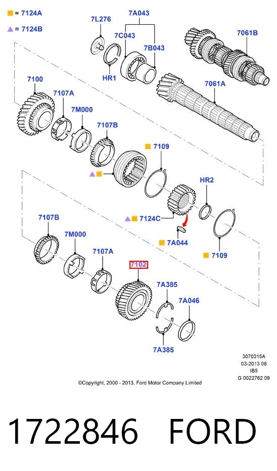  1722846 Ford
