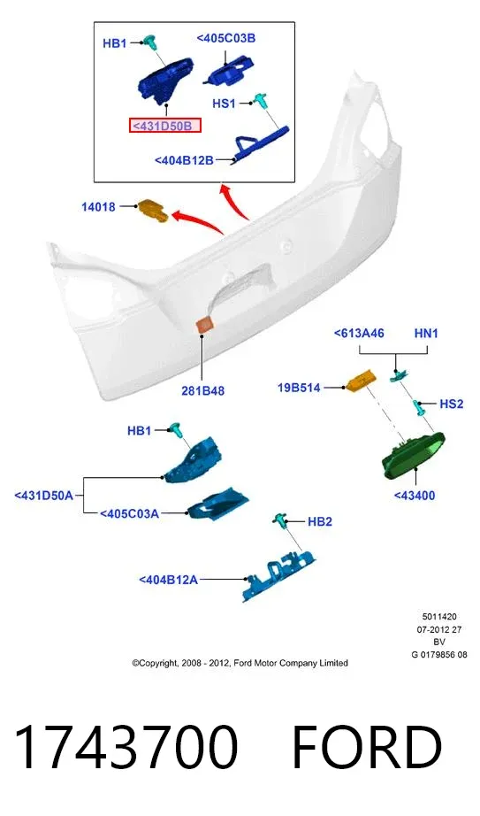  1743700 Ford