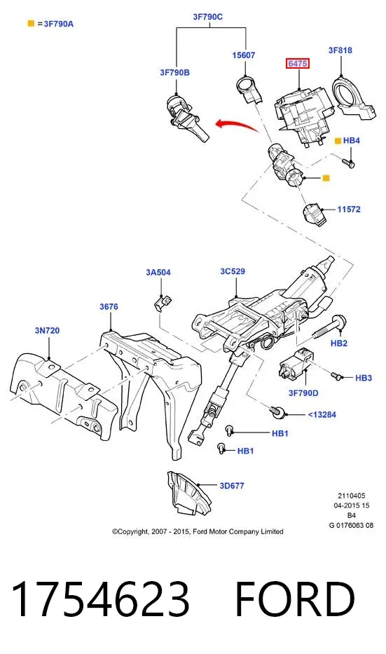  1754623 Ford
