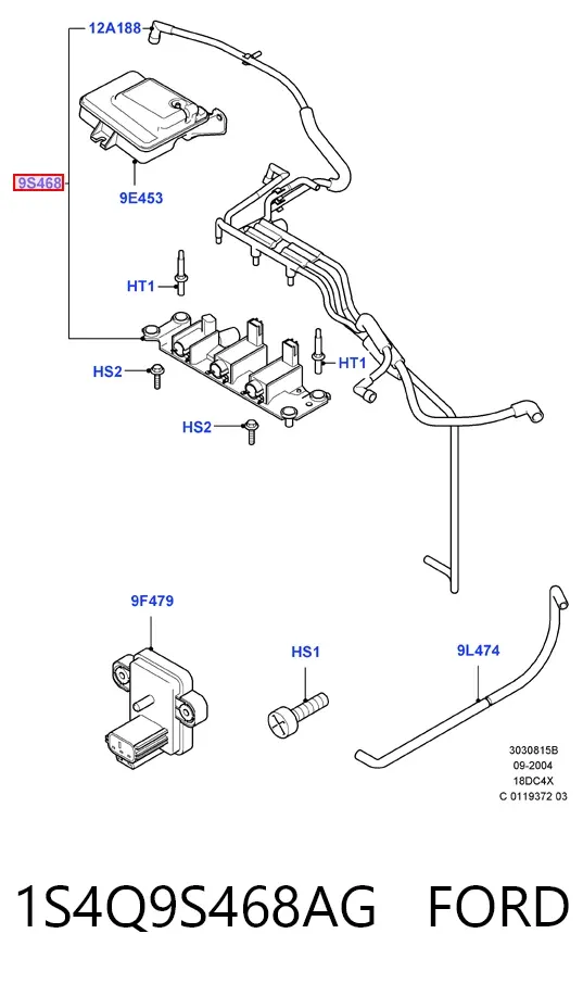 1S4Q9S468AG Ford