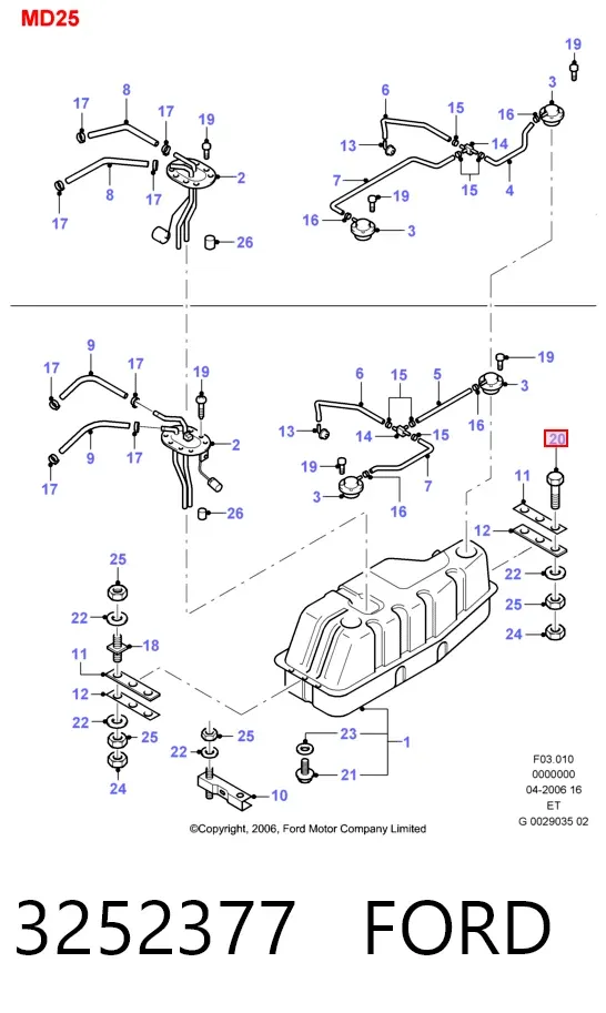 3252377 Ford