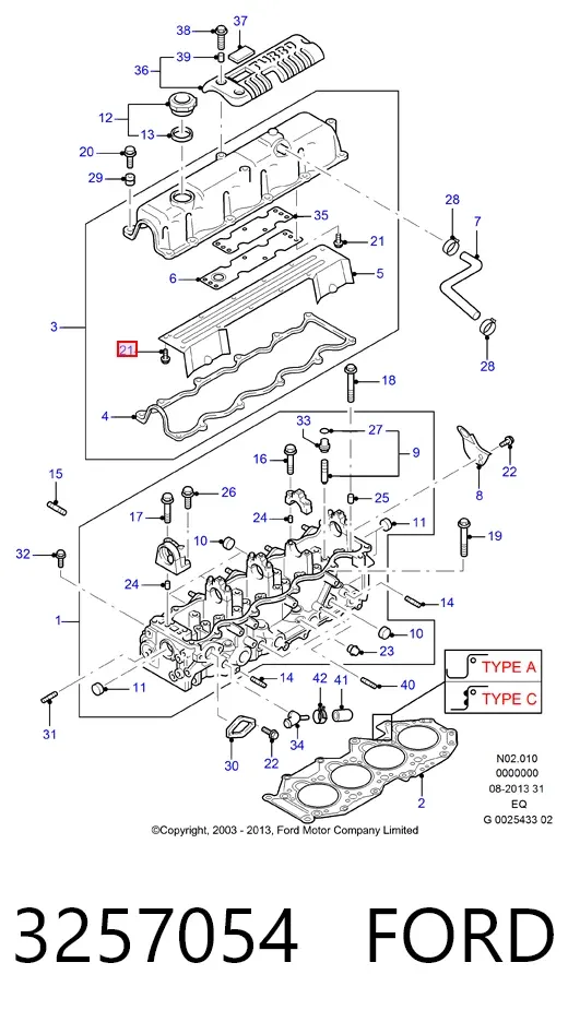  3257054 Ford