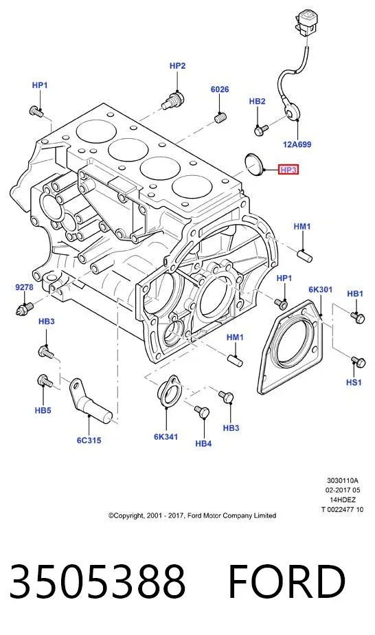  3505388 Ford
