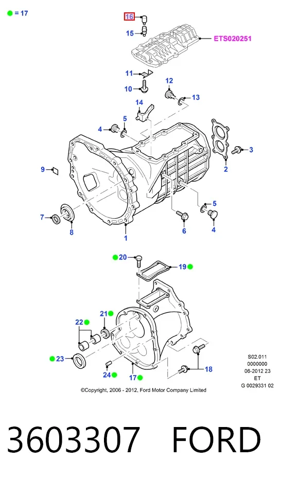  3603307 Ford