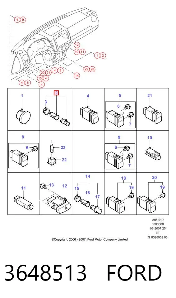  3648513 Ford