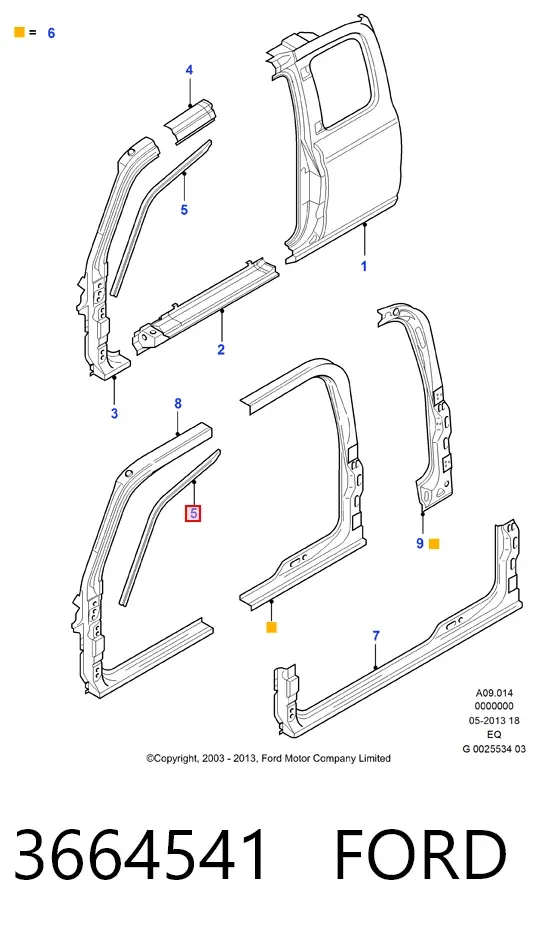  3664541 Ford