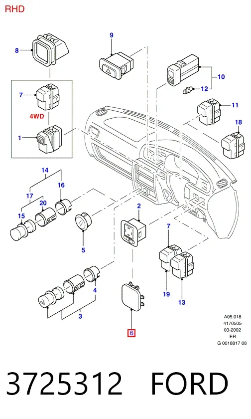  3725312 Ford