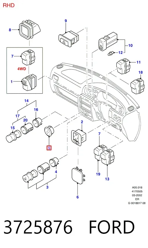  3725876 Ford