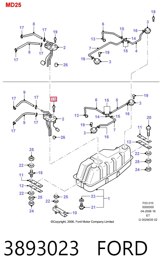  3893023 Ford