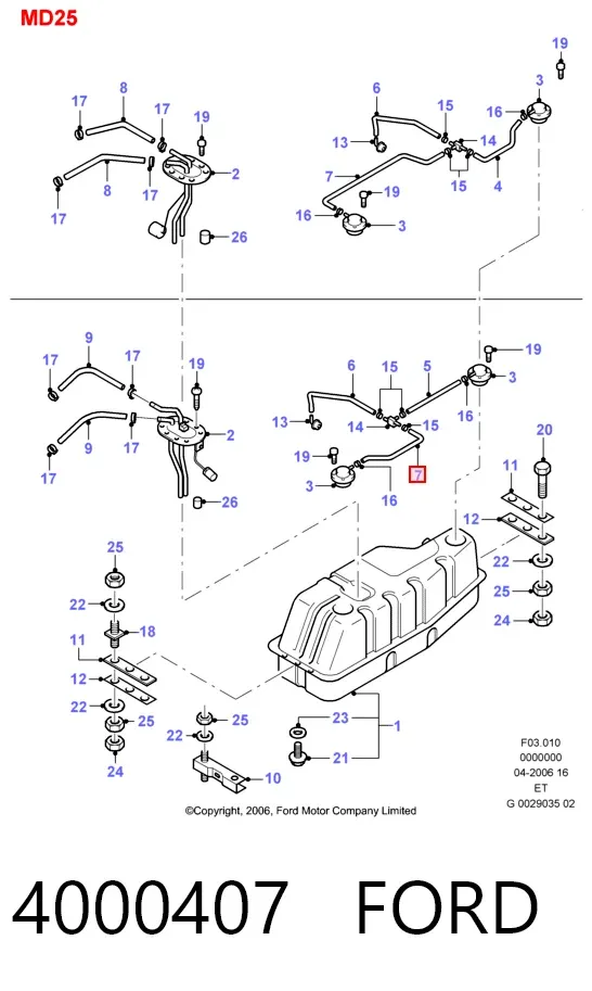  4000407 Ford