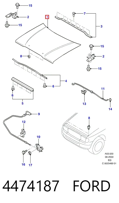 Capota Ford Ranger EQ