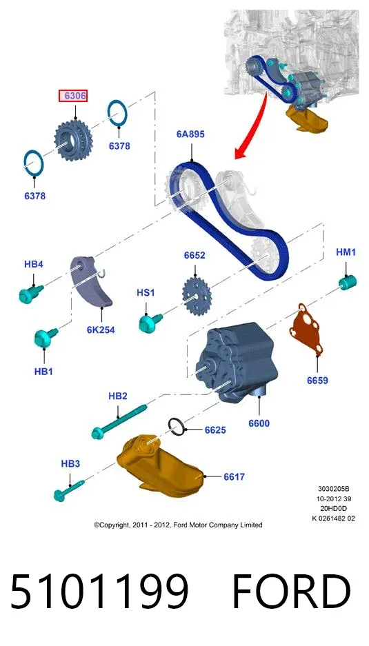  5101199 Ford