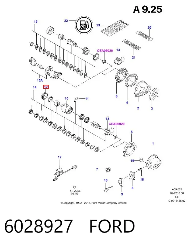  6028927 Ford