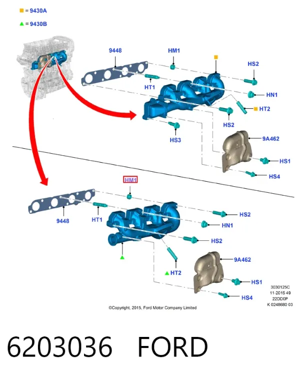  6203036 Ford