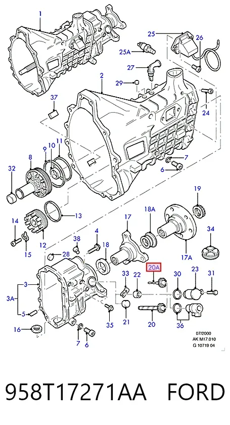  958T17271AA Ford