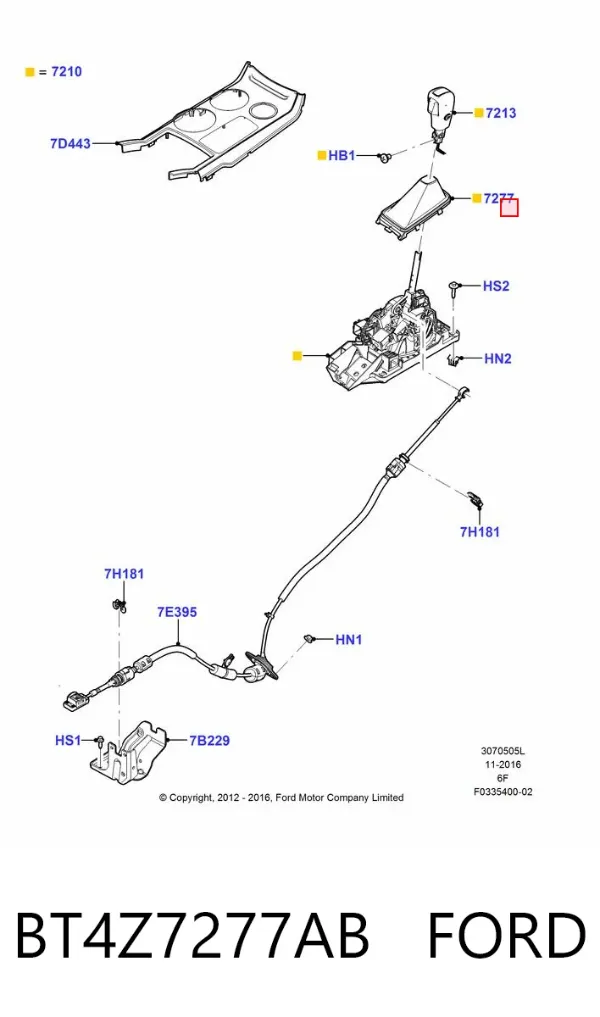  BT4Z7277AB Ford