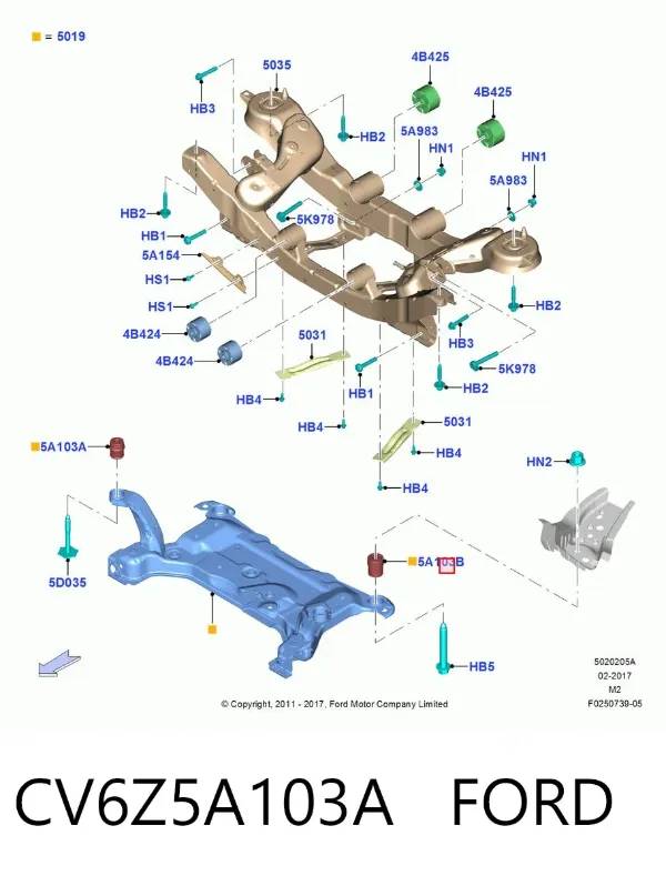  CV6Z5A103A Ford