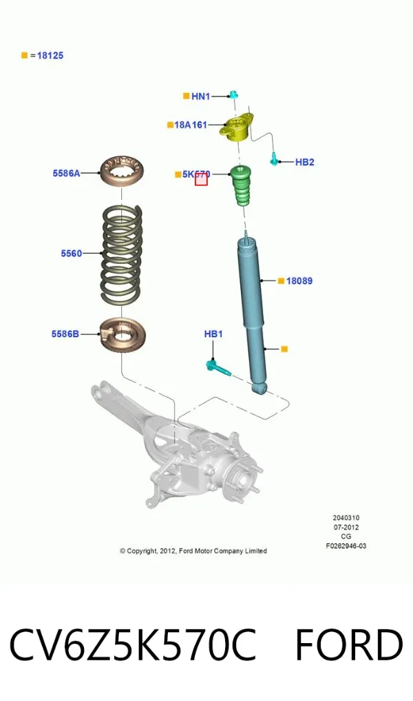  CV6Z5K570C Ford