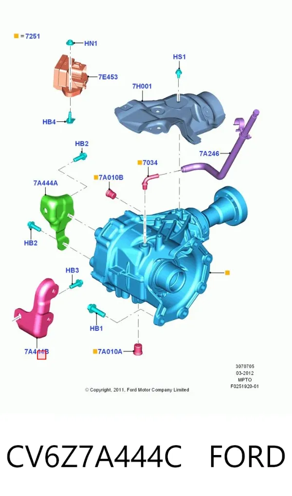  CV6Z7A444C Ford