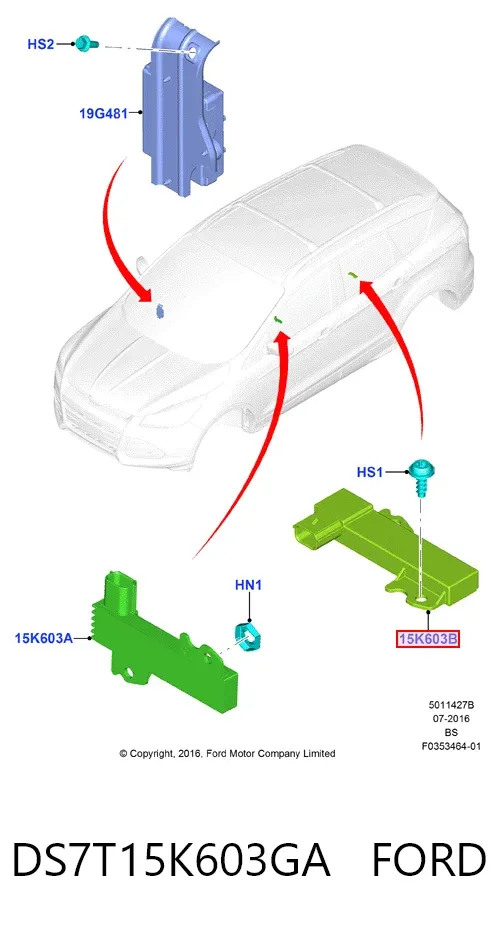  DS7T15K603GA Ford
