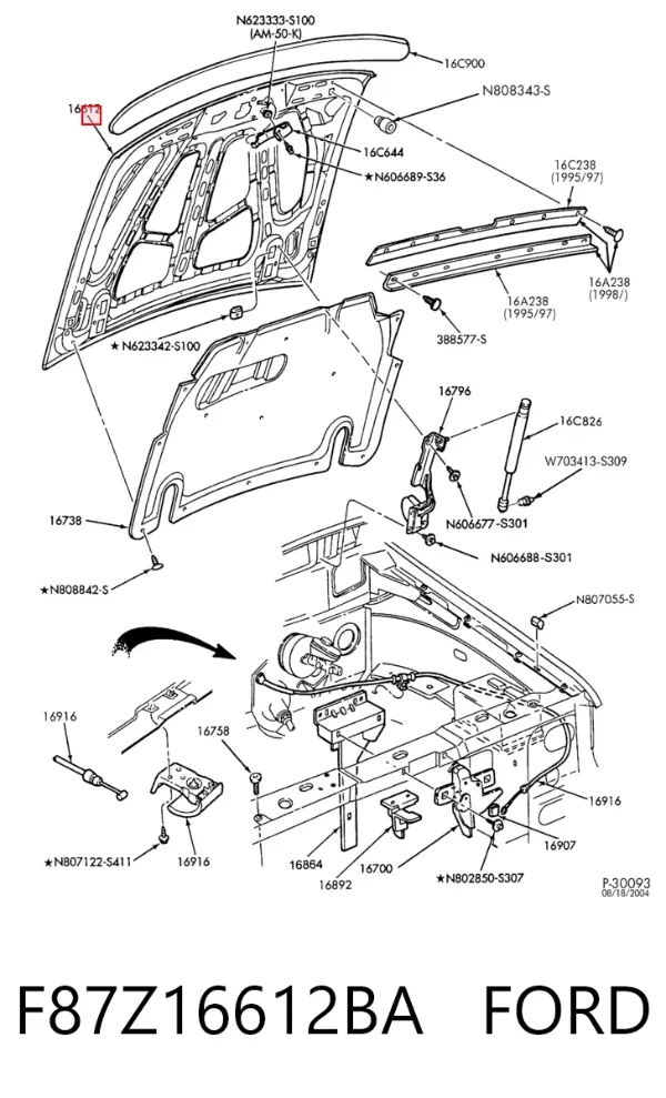 Capota Ford Explorer U2
