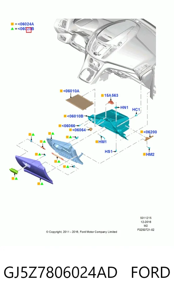  GJ5Z7806024AD Ford