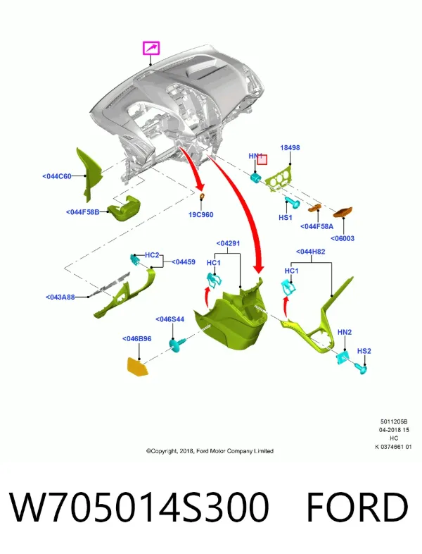  W705014S300 Ford