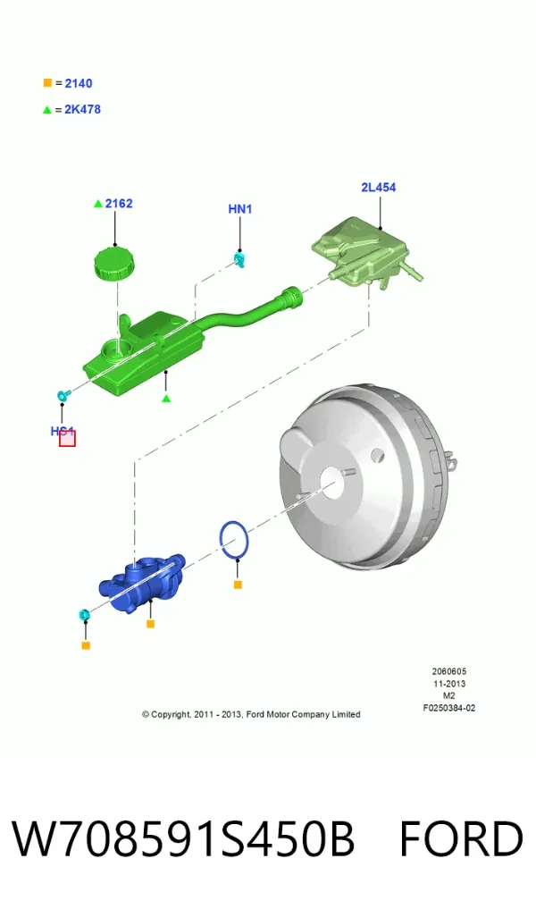  W708591S450B Ford