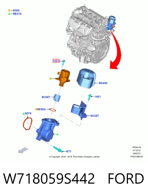  W718059S442 Ford