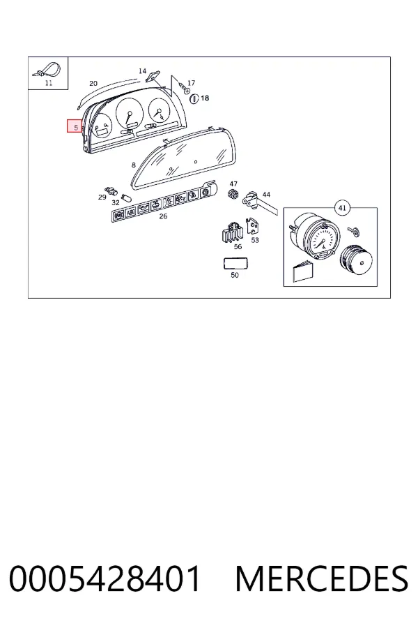  0005428401 Mercedes