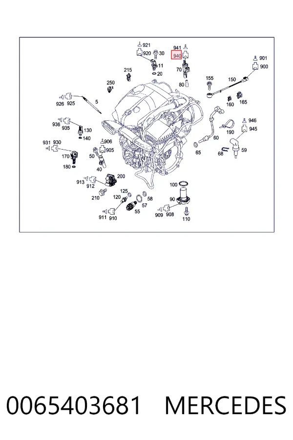 0065403681 Mercedes
