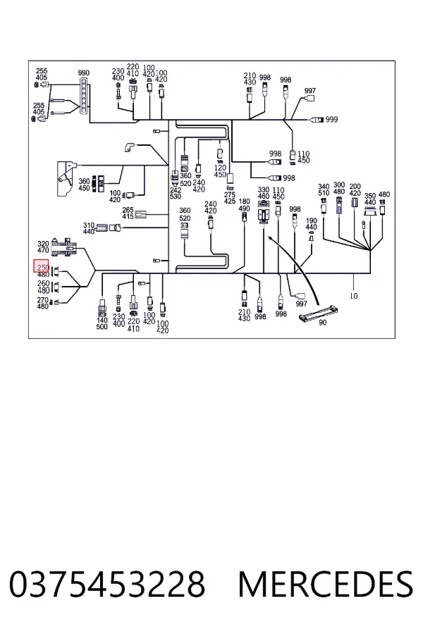  0375453228 Mercedes