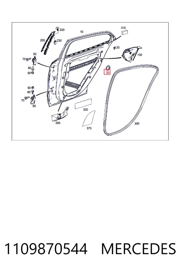 Tampa de tanque de fluido para lavador 1109870544 Mercedes