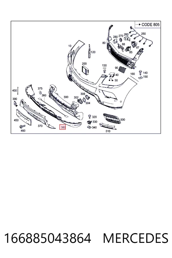  166885043864 Mercedes