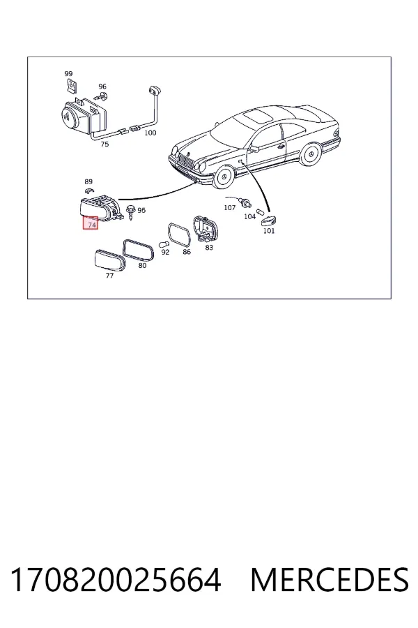 Luzes de nevoeiro direitas 170820025664 Mercedes