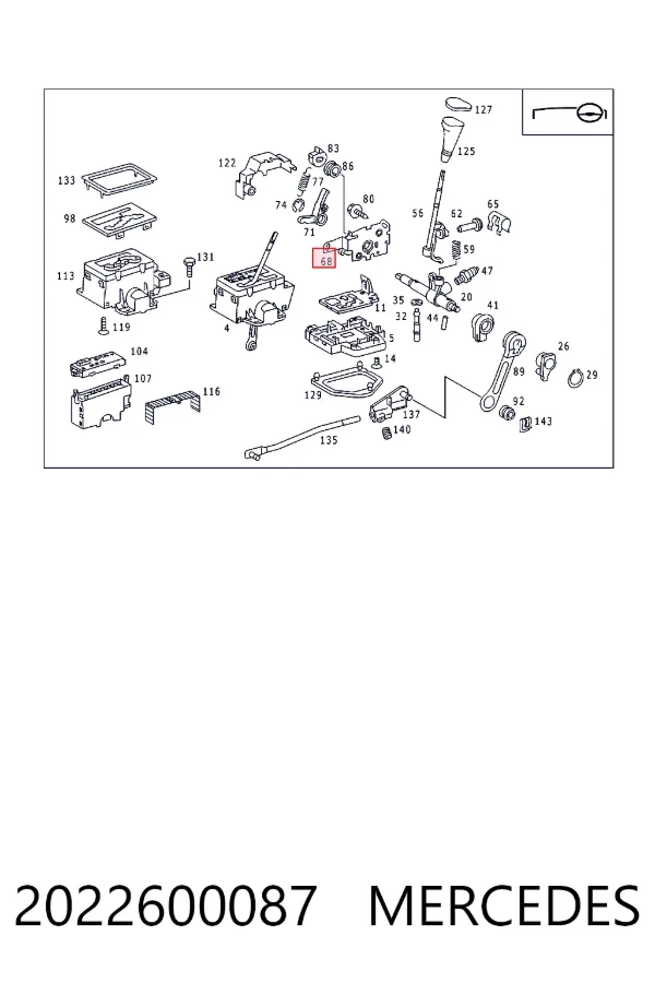  2022600087 Mercedes