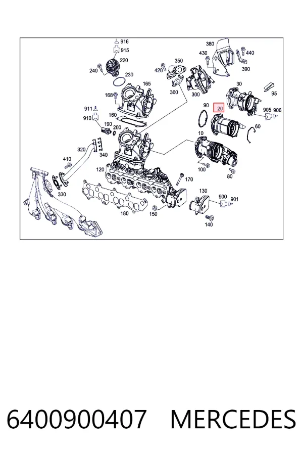  6400900407 Mercedes