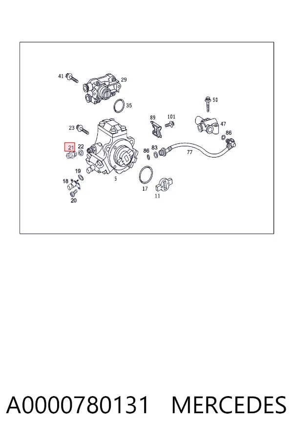  A0000780131 Mercedes