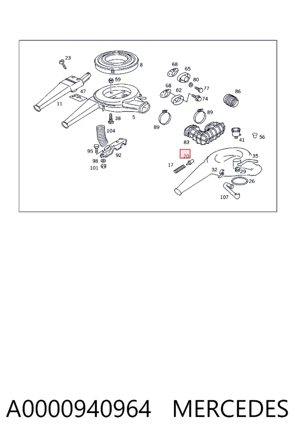  A0000940964 Mercedes