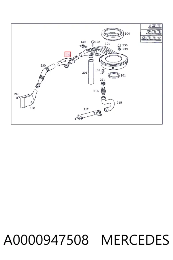  A0000947508 Mercedes