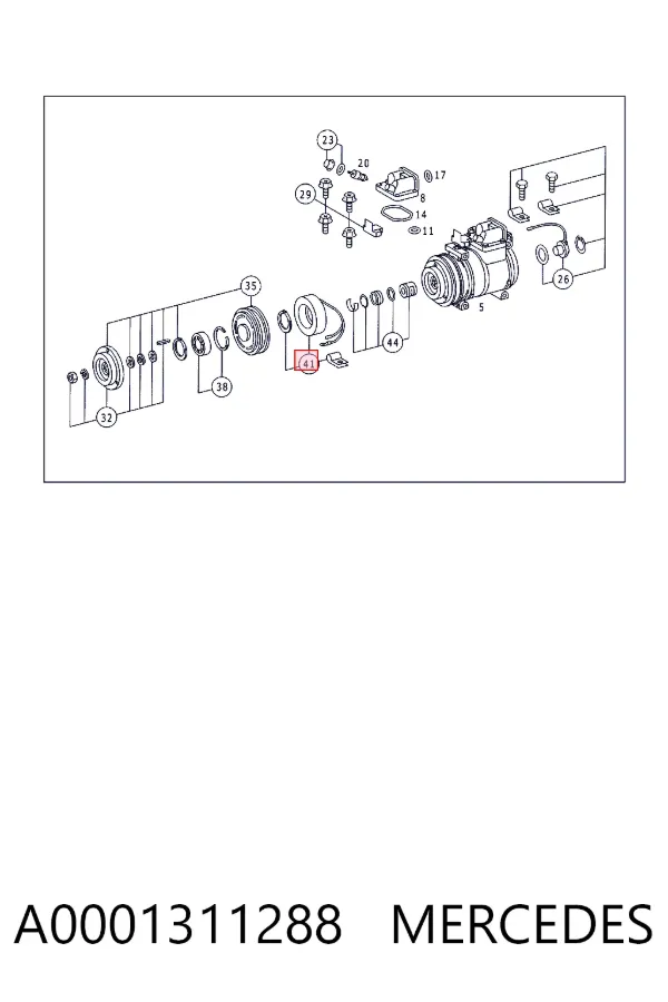  A0001311288 Mercedes