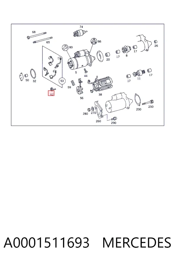  A0001511693 Mercedes