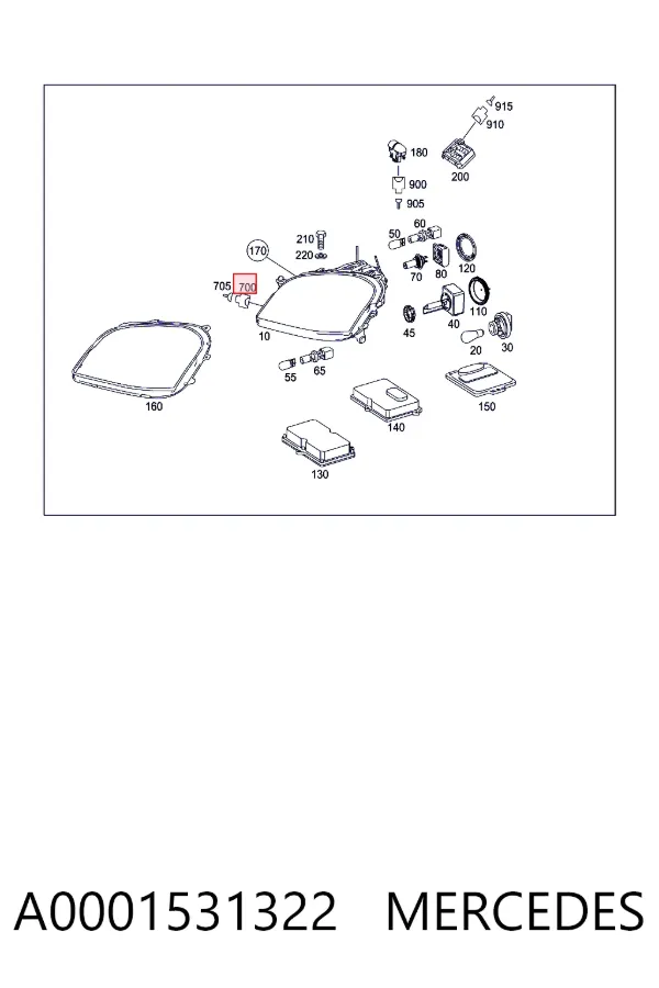  A0001531322 Mercedes