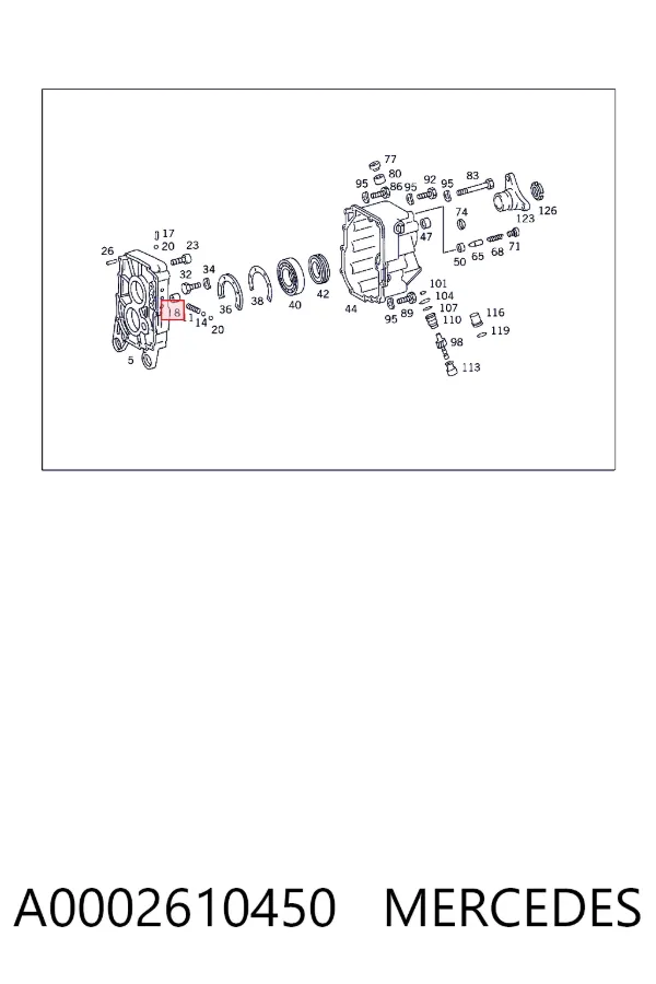  A0002610450 Mercedes