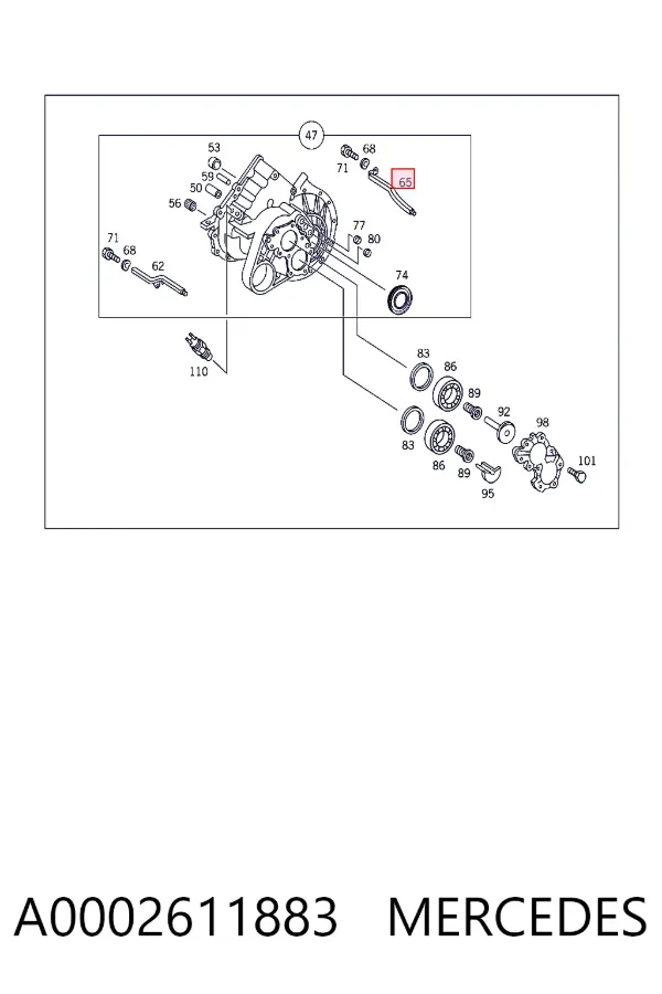  A0002611883 Mercedes