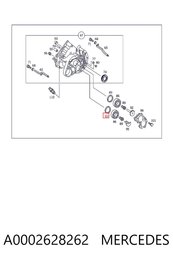  A0002628262 Mercedes