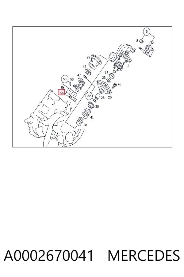  A0002670041 Mercedes