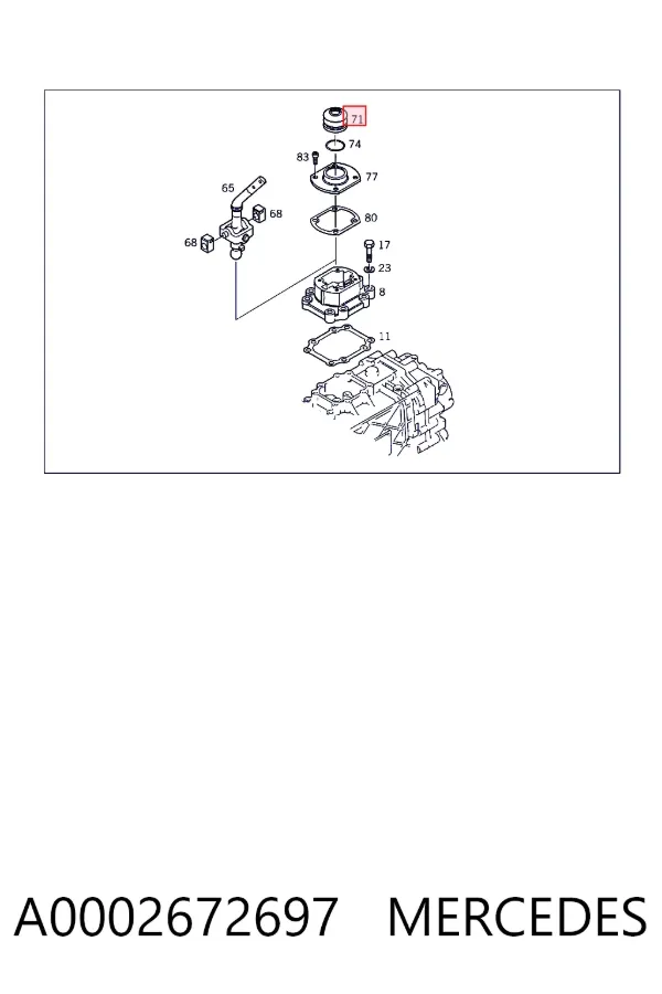  A0002672697 Mercedes