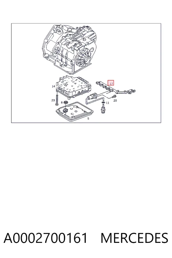  A0002700161 Mercedes